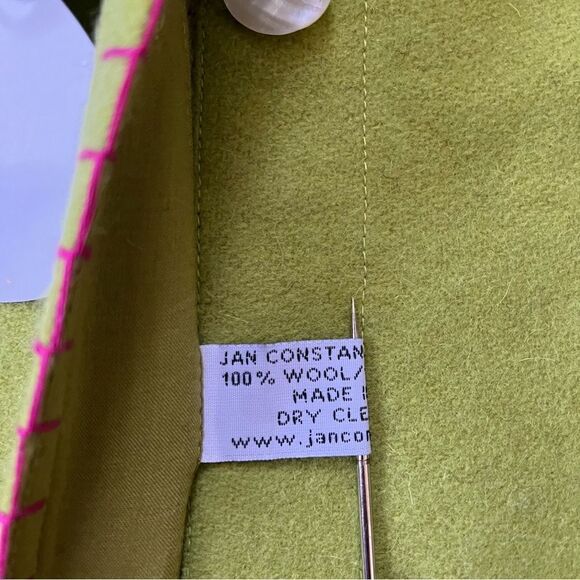 Jan Constantine NWT Wool Floral Pillowcase - Picture 3 of 6